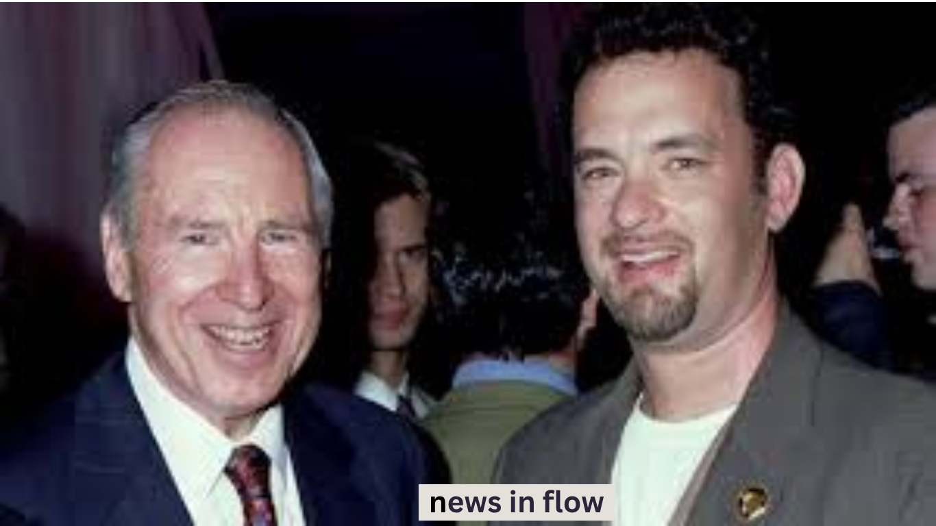 Tom Hanks reacts to the death of Jim Lovell, astronaut he portrayed in 'Apollo 13' movie