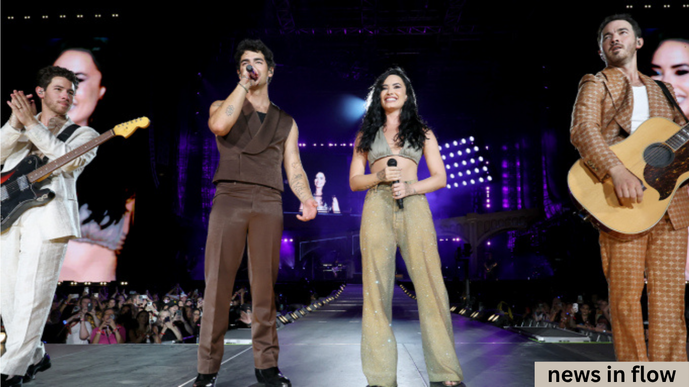 Jonas Brothers and Demi Lovato Have ‘Camp Rock’ Reunion on Jonas20 Tour’s Opening Night